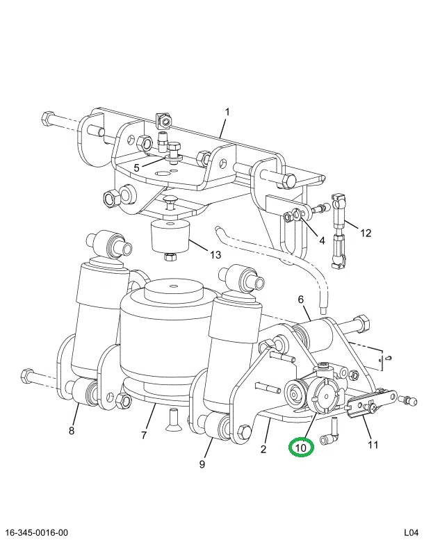 2500015C1 VALVE HEIGHT CONTROL
