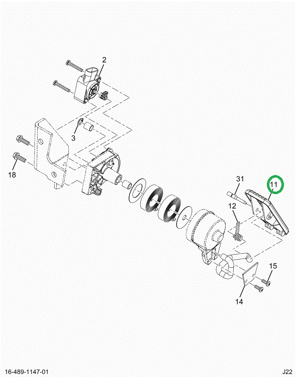 2505175C1 SENSOR,PEDAL ACCELERATOR