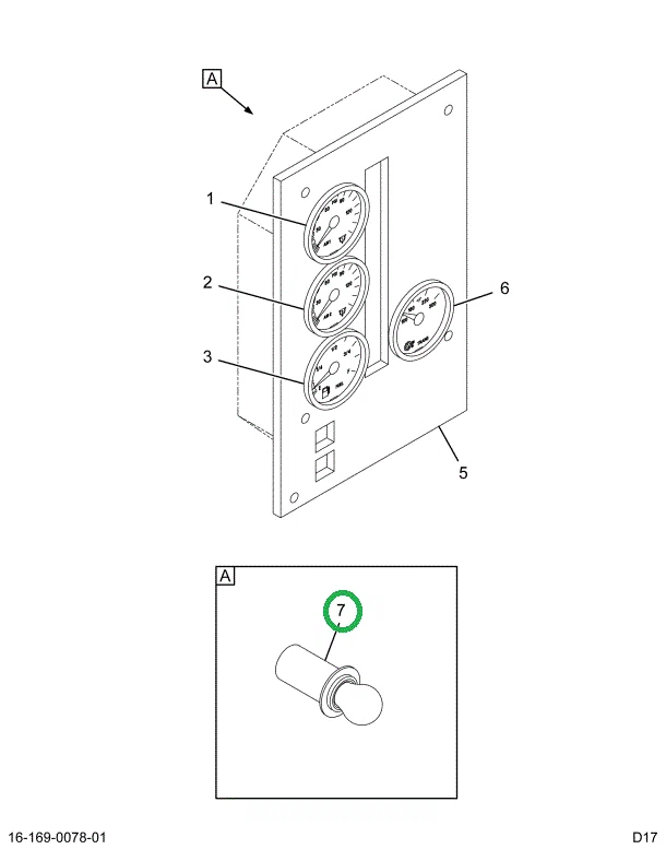 2515020C1 SOCKET, DASH LAMP, BLUE