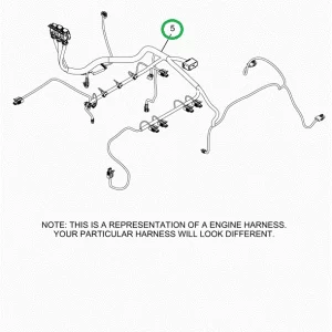 2515053C91 Harness, Master, Cab To Engine
