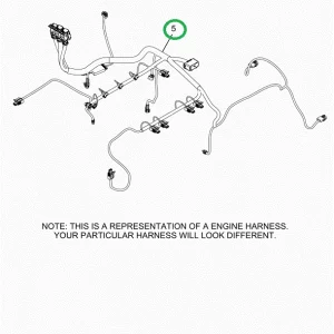 2515427C91 Harness, Master, Cab To Engine