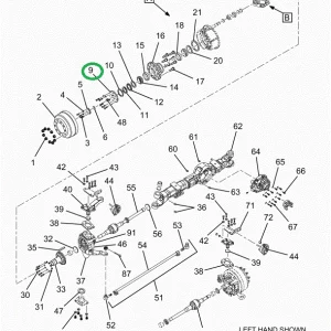 2517432C91 FLANGE, DRIVE MODULE
