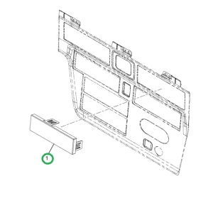 2517883C1 PANEL,5 SWITCH CUT OUT