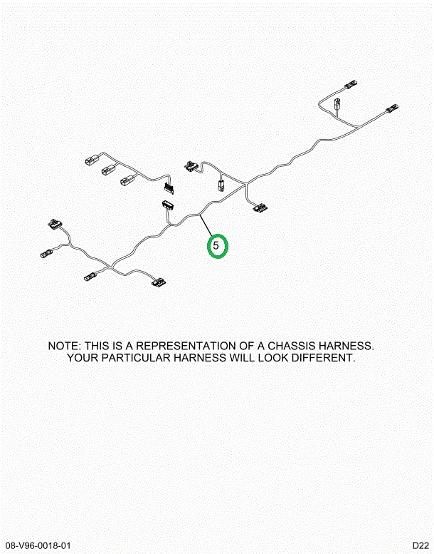2519466C91 Harness, Master, A26 Forward