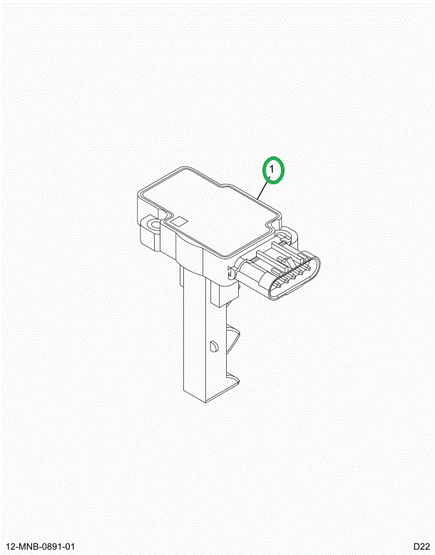 2519555C1 SENSOR,MAF SENSOR