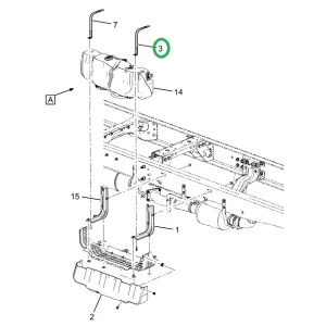 2520488C1 STRAP,FRONT STRAP VISTA