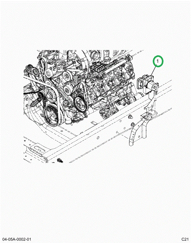 2521973C1 CONTROL,ECU, SERVICE