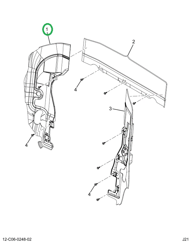2522467C91 MODULE,PASSENGER SIDE RECIRCUL