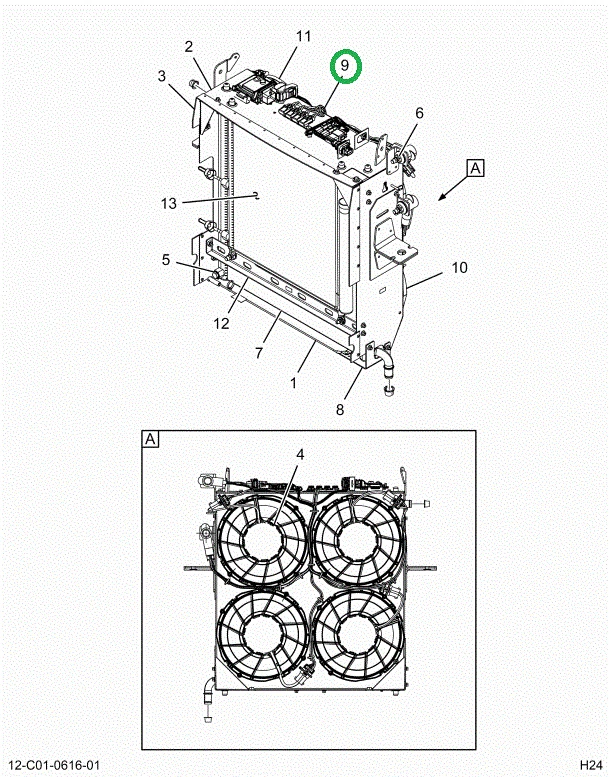 2523613C91 Wire Harness Assembly