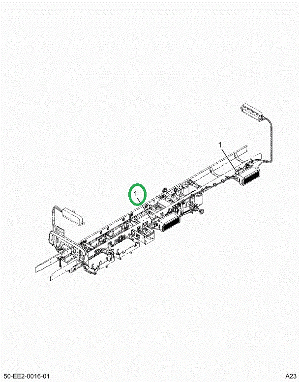 2523821C1 HARNESS, EVAPORATOR EV-70 TO P