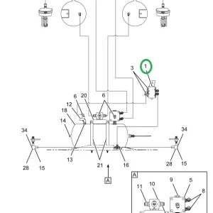 2586225C91 KT XMSN,VALVE SOLENOID 5 PORT
