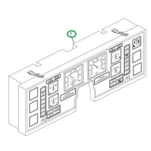 2587517C2 BOARD, PC INSTR CLUSTER, LEFT
