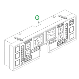 2587519C2 BOARD, PC INSTR CLUSTER, RIGHT
