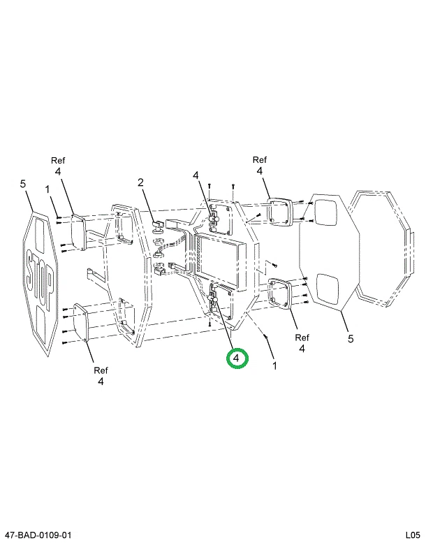 2590672C91 LIGHT, STROBE LED, SLAVE