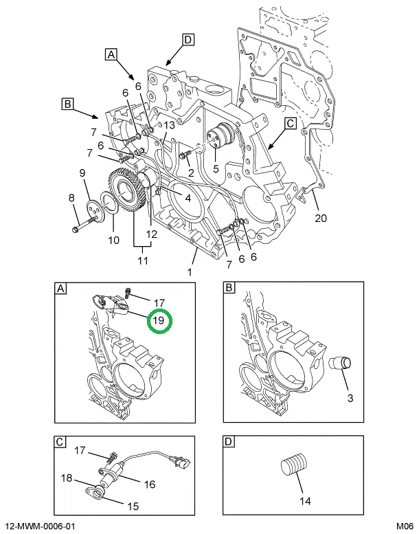 2591288C1 SENSOR OIL TEMP AND PRESSURE