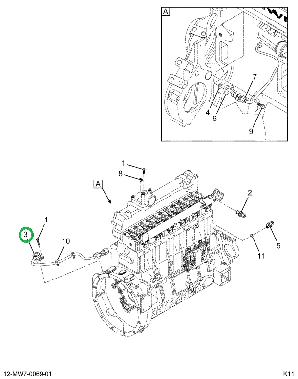 2591302C1 SENSOR CRANKSHAFT POSITION