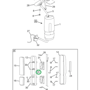 2592422C1 SWITCH,CONTROL ASSY MIRROR ACT