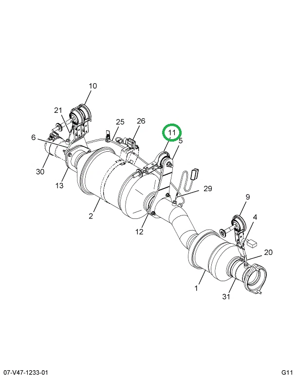 2593980C91 BRACKET ISOLATOR ASSY