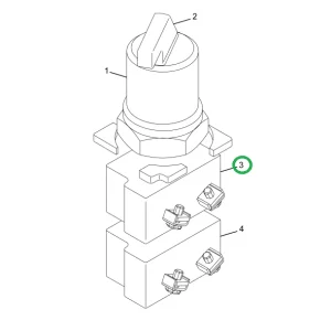 2597156C1 Switch, Contact Block Top
