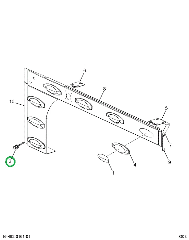 2599135C1 Harness, Panel Cowl