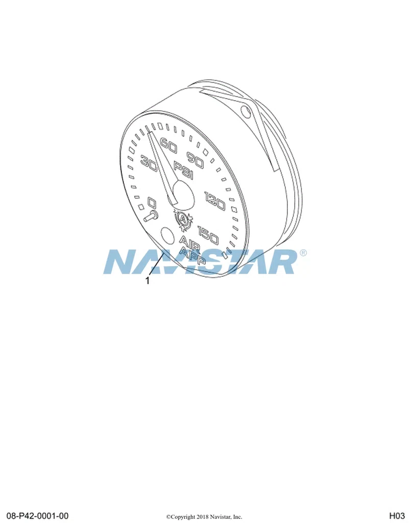 3554433C1 METER ODOMETER*LCD N/EATON AUT