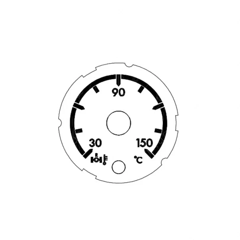 A22-66832-031 GAUGE-ELECTRIC,AXLE OIL TEMPERATURE,RR,M
