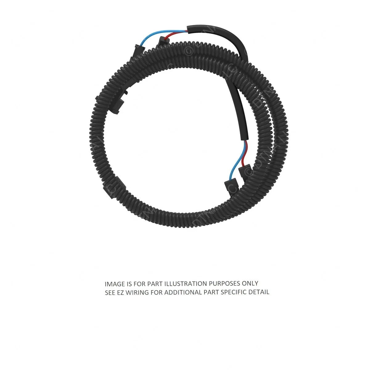 A66-01631-000 HARNESS-LT MKR,SKIRT,CAB ONLY