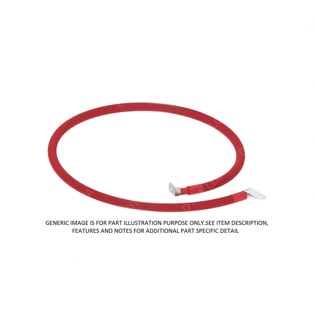 A66-04803-046 CABLE-POS,2/0,1/2XM8 FLAG,46"