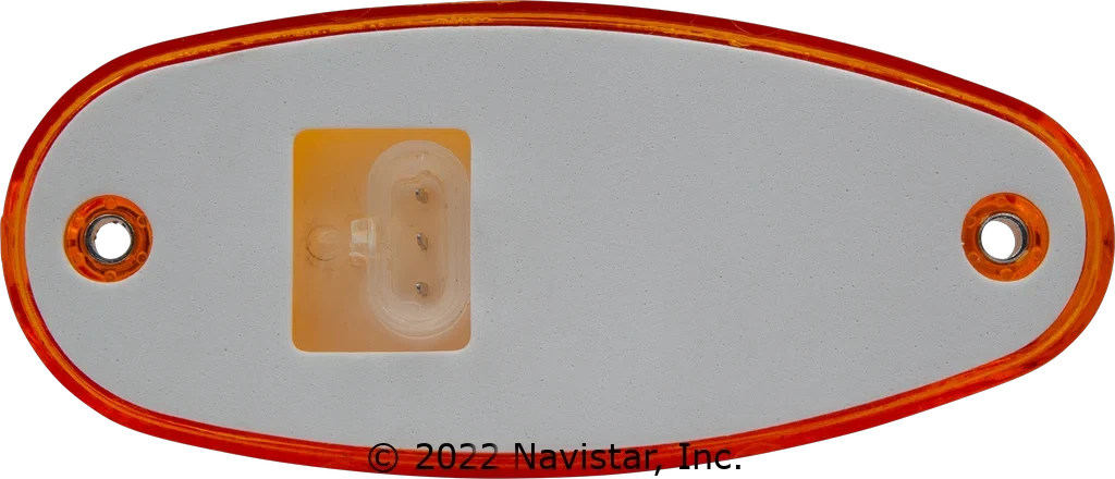 FLTCMN62011A 11 LED, OVAL AMBER INTERNATION