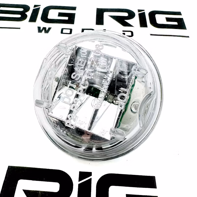 LED 30 Series High Profile Clearance/Marker Lamp, Clear/Yellow Rd 30376Y