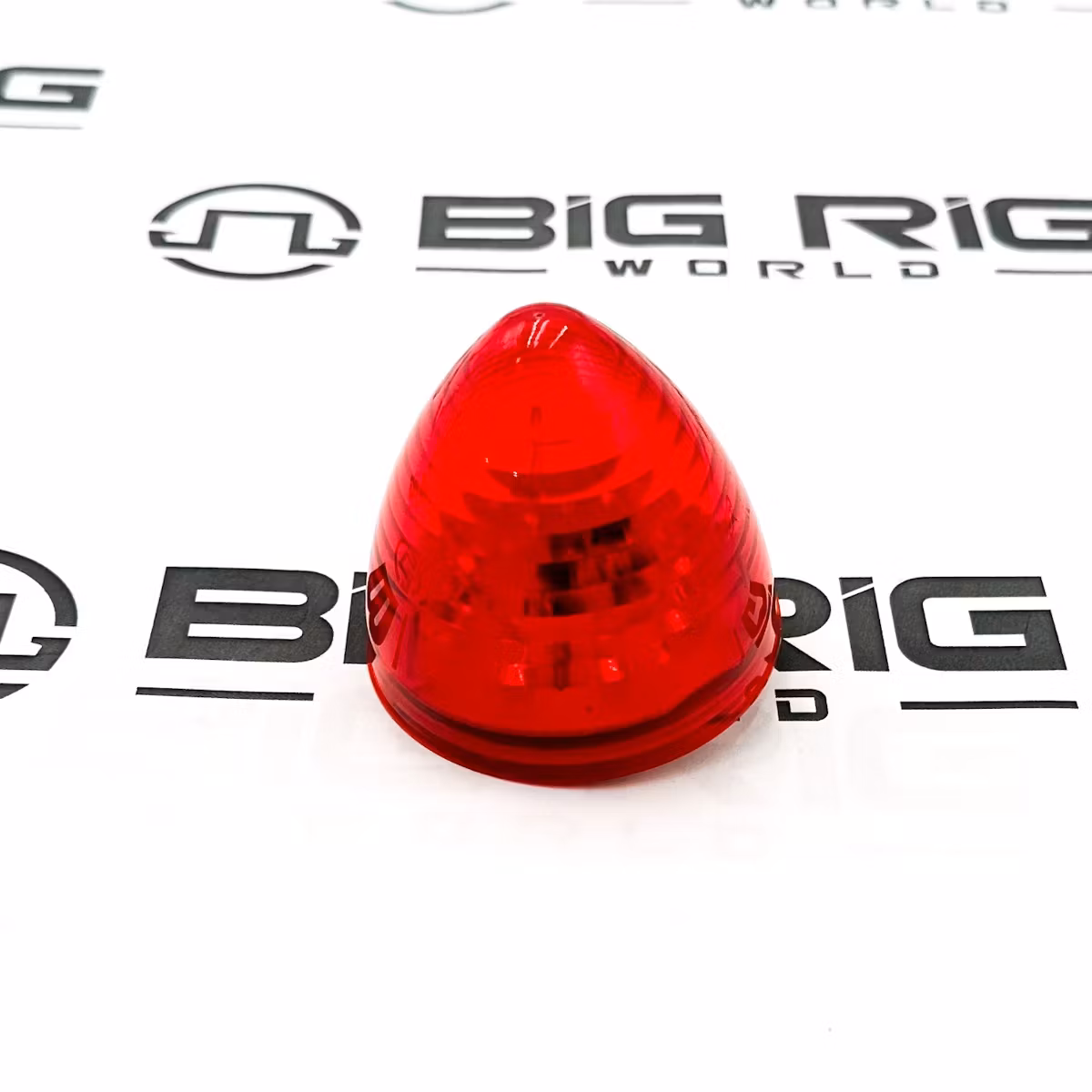 LED Marker Lamp - 2.5 In. - Red Beehive - Round - 13 LED LL146102