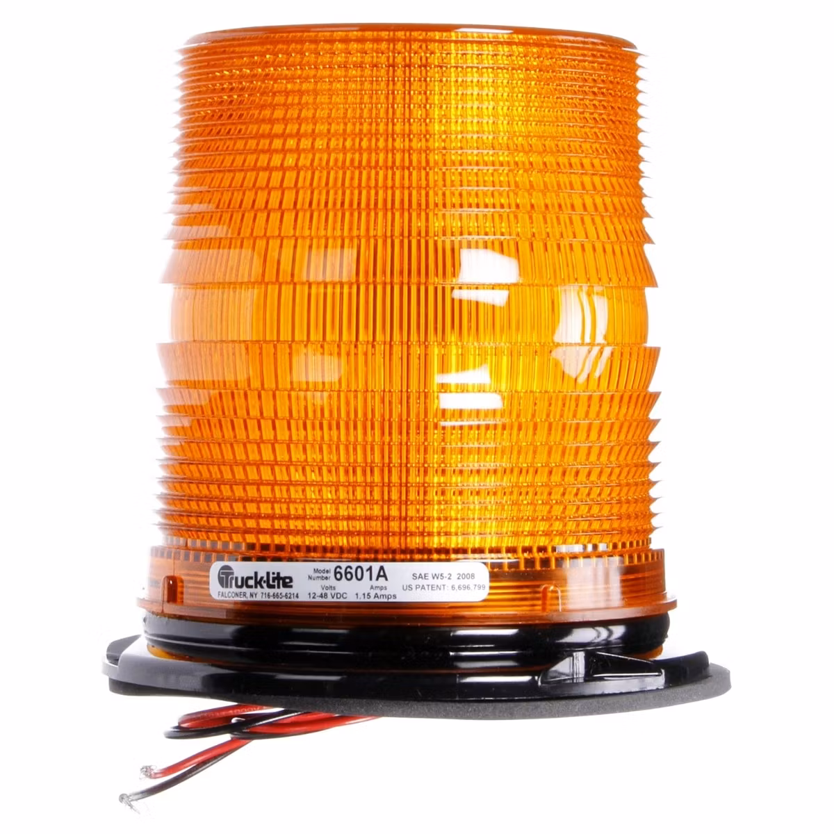 Medium Profile Strobe Light Permanent Mount 6601A