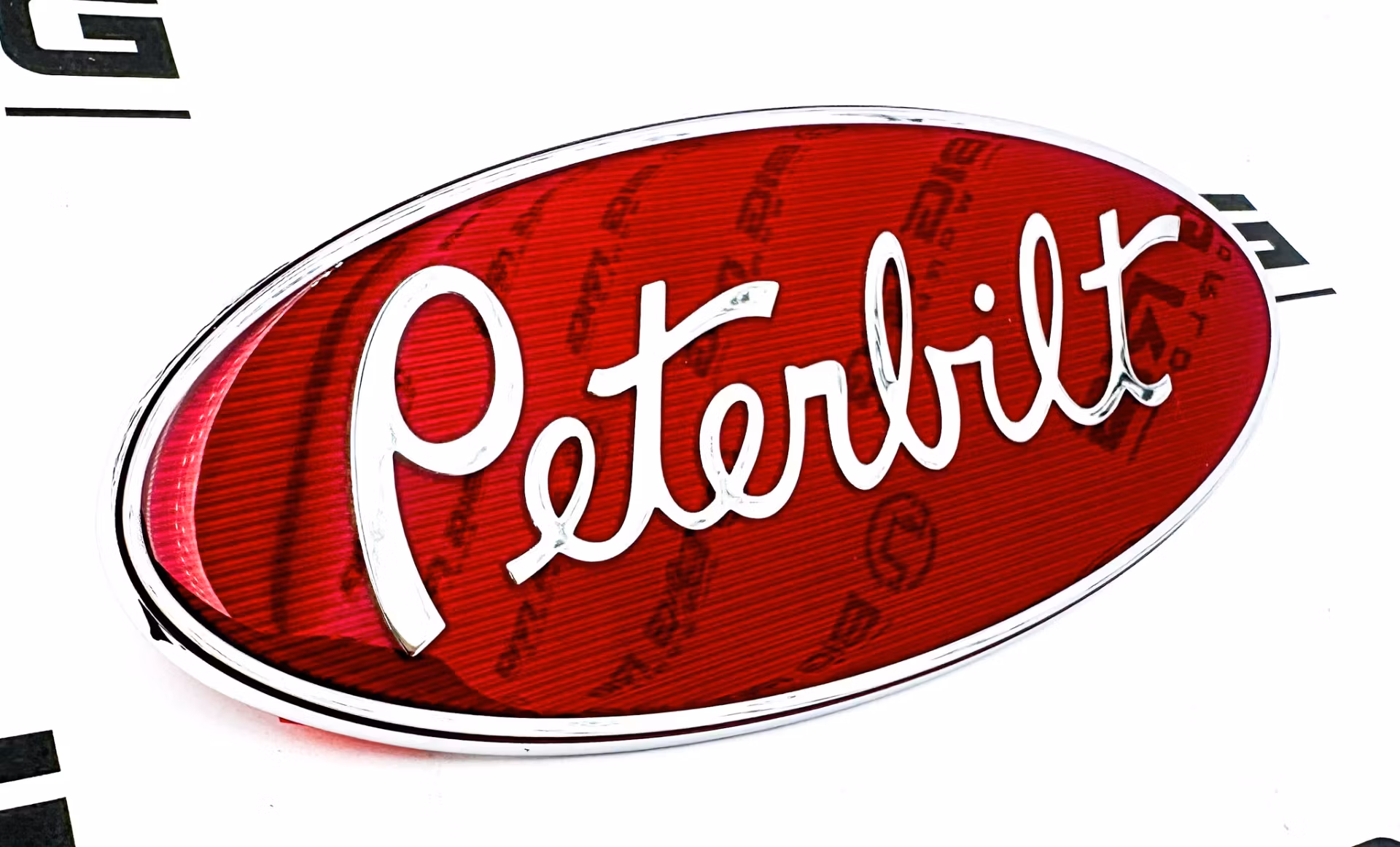 Peterbilt Logo Nameplate (8 In.) 20-19285