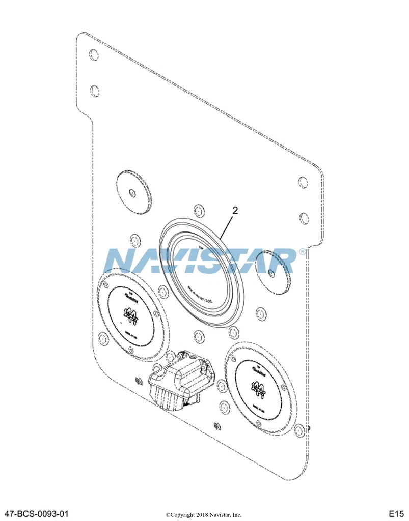 TL40700 GROMMET LIGHT MOUNTING BASE
